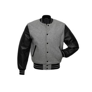 Winter Fashion Trending Style Personalized <b>Leather</b> Sleeves <b>Jackets</b> <b>Men</b> Varsity <b>Jackets</b> Custom Varsity <b>Jacket</b> Manufacture - Product Image 1