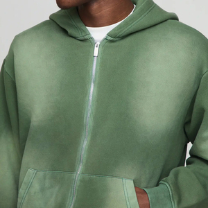 Oversize Men Zipper Tracksuit Fashion Streetwear Outfit For Fitness New Stylish Luxury Oversize Men Zipper Tracksuit - Product Image 6