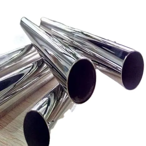 201 decorativo tubo in acciaio inox 304 201 430 specchio lucidato tubo in acciaio inox saldato per la decorazione