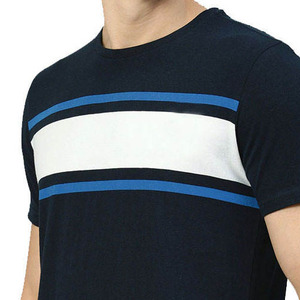 Camisetas de Hombre de Alta Calidad, 100% Algodón, Logotipo Frontal, Último Diseño OEM, Manga Corta, Transpirables, Casuales, para Verano - Product Image 2
