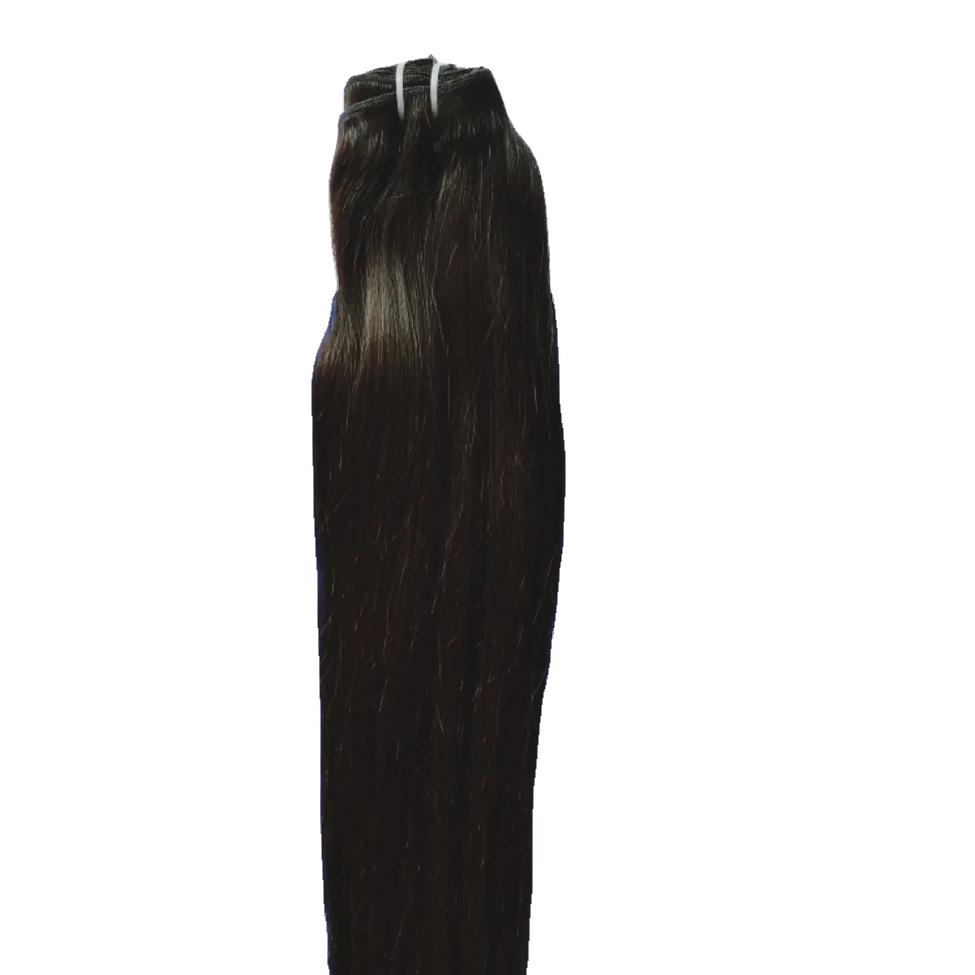 Raw virgin unprocessed natural straight bundle hair cuticle aligned Indian human hair extensions