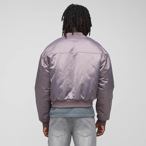 Winter Men's Canvas Bomber <b>Jacket</b> Hooded Eco-Friendly Wholesale Custom Front Logo High Quality Material Anti-Bacterial Quick Dry - Product Image 4
