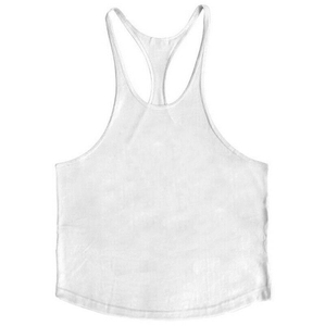 Wholesale 100% Cotton Knitted Crew Neck Solid Men <b>Tank</b> <b>Top</b> Breathable Sleeveless Sporty Workout Casual <b>Loose</b> Fit Summer - Product Image 2
