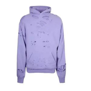 Sudaderas con Efecto Ácido para Hombre, 100% Algodón, Corte Holgado, Invierno, Venta al Por Mayor, Último Diseño, Servicio OEM Vintage - Product Image 1