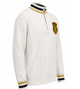 Pull à fermeture éclair en coton respirant pour femme, personnalisé avec logo brodé à la main Alpha, idéal pour l'hiver et les occasions décontractées - Product Image 4