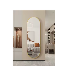 Full Body Floor Mirror Wall Mounted <b>Metal</b> <b>Frame</b> Full Length Dressing Mirror - Product Image 1