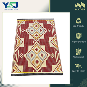 Thailand Origin Supplier Selling <b>Waterproof</b> and Easy to Clean Outdoor Carpets 100% Polypropylene Plastic Jacquard <b>Mat</b> for Sale - Product Image 2