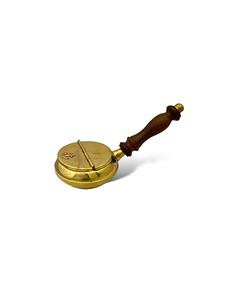 Cendrier en laiton avec manche en bois, design décoratif élégant, léger et polyvalent pour le bureau, la maison, le bar et l'affichage décoratif - Product Image 2