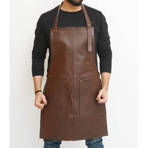 Vente en ligne du fabricant leader : Tabliers de soudeur en cuir de conception professionnelle, dernière conception, toutes tailles, avec manchons de protection - Product Image 1