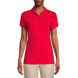 Polo para mujer con logo personalizado, 100% algodón, diseño de marca, alta calidad, bajo precio, polo liso para golf para mujer - Product Image 6