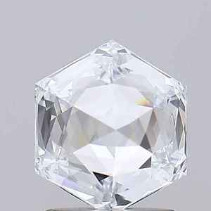 Diamant de laboratoire hexagonal de 1,52 carat VS1, certifié IGI, pour cadeau d'anniversaire, fabrication de bijoux - Product Image 1