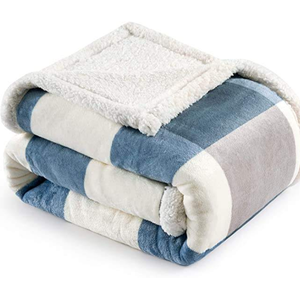 Couverture Chauffante en Sherpa, Tissu Polaire Matelassé, Couleur Unie, Usage Domestique, Style Simple, 1 Pièce - Product Image 1