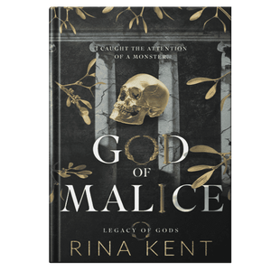 Dios de la Maldad de Rina Kent, por la autora Rina Kent, libro de bolsillo con tapa blanda personalizada - Product Image 1