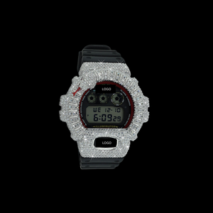 Reloj G-Shock con Bisel de Serpiente y Diamantes Moissanite VVS Premium, Reloj de Pulsera de Moda de Alta Calidad con Diamantes, al Precio Más Bajo y Mejor de la Historia - Product Image 1