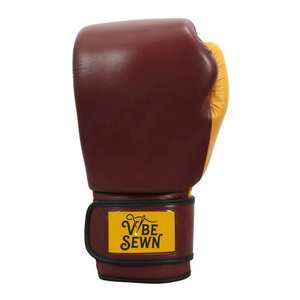 Guantes de Boxeo de Cuero Cosidos a Mano Vibe, Hechos a Medida con Cierre Ajustable de Velcro, Logotipo Personalizable en la Correa, Precio Razonable - Product Image 2