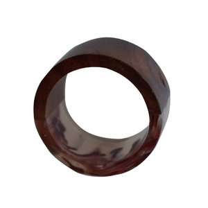 Wood & Resin Napkin Ring holder Superior Quality Handmade Elegant <b>Table</b> Accessories for Banquet <b>Party</b> and Wedding Setup - Product Image 3