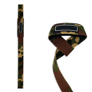 Sangles de levage en coton personnalisées très vendues pour le fitness et l'haltérophilie, sangles de levage professionnelles en polyester, néoprène et coton - Product Image 2