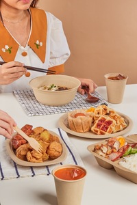 7 "Placas descartáveis redondas para embalagens de alimentos por atacado direto da fábrica na Tailândia - Product Image 6