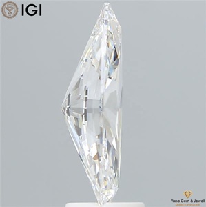 Diamant de laboratoire CVD sur mesure de 3,00 carats, taille marquise, couleur E, clarté VS1, certifié IGI, luxe pour bijoux de déclaration - Product Image 3