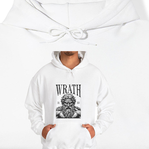 เสื้อฮู้ดสตรีทแวร์แบบสั่งทำพิเศษ ผ้าหนาน้ำหนักมาก ทรงโอเวอร์ไซส์ พิมพ์ลาย DTF/DTG สำหรับออกกำลังกาย ผ้าฝ้าย 100% ตัวอักษรพิมพ์นูน - Product Image 5