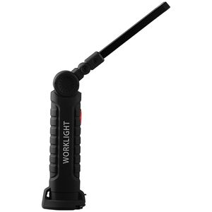 Lampada da Lavoro LED Ricaricabile 1200mAh con Base Magnetica, Rotazione a 360 Gradi, 5 Modalità di Illuminazione per Meccanici - Product Image 1