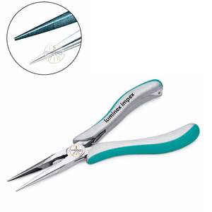 Pince à bec long Tsunoda TM-04 de 6 pouces en acier inoxydable pour la fabrication de bijoux, outil manuel de coupe de fil, Pakistan - Product Image 3
