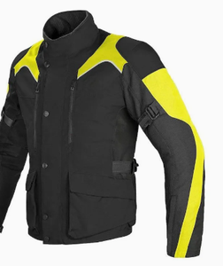 High Visibility <b>Motorcycle</b> Cordura <b>Jacket</b> Protective Textile Riding Gear for Road Safety - Product Image 3
