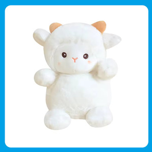 Nuevo Peluche de Cordero Personalizado, Juguete de Peluche Relleno de Algodón PP Suave, Regalo para Niños y Niñas, Venta al Por Mayor, Suministro OEM ODM - Product Image 2