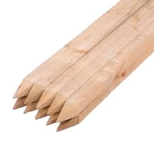 Piquets en bois dur séchés au four durables pour l'utilisation de jardinières, soutenant les plantes et les fleurs - Product Image 2