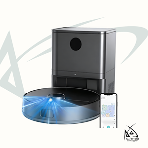 หุ่นยนต์ดูดฝุ่นและถูพื้น Sudex M30+ พร้อมระบบเทฝุ่นอัตโนมัติ รองรับ WiFi ระบบ Lidar Mapping อัจฉริยะ สำหรับทำความสะอาดพื้น - Product Image 6