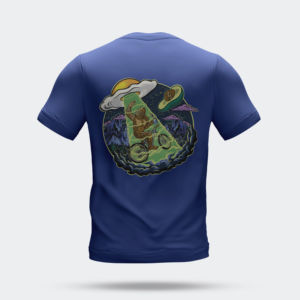 T-shirts personnalisés en coton 100% 320g à col rond et manches courtes, coupe oversize, avec transferts DTF, respirants, pour hommes, vente en gros, prêts à l'emploi - Product Image 4