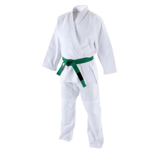 Custom White Color High Quality Quick Dry Durable Taekwondo Uniforms Made 65% Cotton 35% Polyester Unisex Adult Available All - Product Image 4