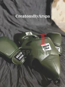 Nouvel ensemble de boxe en cuir de vachette véritable de qualité supérieure 2026, style Winning, personnalisable avec nom et logo, pour entraînement et sparring - Product Image 2