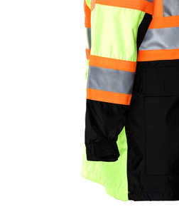 Chaqueta de Seguridad Reflectante de Tela Oxford Premium, Resistente al Viento, Multifuncional, con Porta Identificación y Cierre de Cremallera - Product Image 4