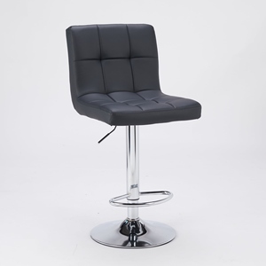 Adcock Bar <b>Stool</b> Modern Counter Height <b>Stool</b> Kitchen Furniture Contemporary Design Cushioned <b>Seat</b> Ergonomic Adjustable PU - Product Image 6