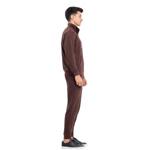 Sudadera con capucha y pantalón acampanado con media cremallera para hombre, Jersey de algodón suave pesado de 400gsm 100% de gran tamaño y alta calidad con logotipo personalizado - Product Image 2