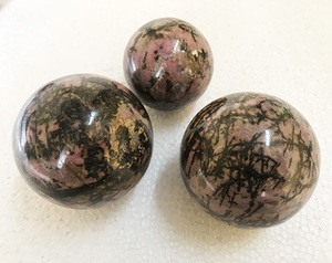 RHODOCHROSITE Gemstone Sphere Wholesale Natural Handmade Waterproof Crystal Spheres Wedding Home Decor Gujarat-Amayra Crystal - Product Image 3