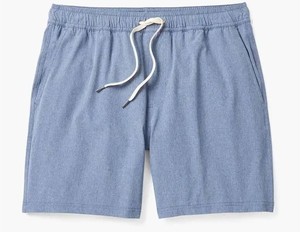 Shorts Bermuda en Coton Noir Uni pour Homme, Taille Mi-Haute avec Cordon de Serrage, Décontracté, Respirant, en Maille - Product Image 5