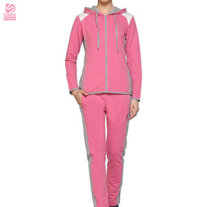 Conjuntos Deportivos de Fibra de Bambú para Mujer, Invierno, Casuales, Sólidos, con Capucha, Transpirables, de Secado Rápido, Manga Larga, Precios Económicos al por Mayor - Product Image 3