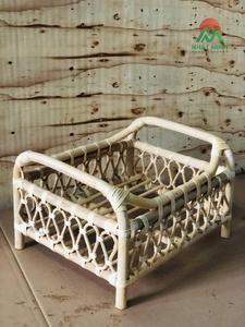 A rustic rattan baby <b>stroller</b> set <b>for</b> newborns and <b>toddlers</b>. A prop <b>for</b> newborn photography. - Product Image 4