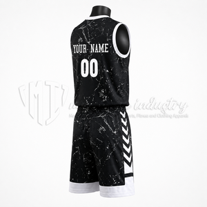 Conjunto de Uniforme de Baloncesto Personalizado, Jersey y Pantalones Cortos Sublimados, Malla Transpirable, Ropa de Equipo, OEM, ODM, Marca Privada, 100% Poliéster, Secado Rápido - Product Image 4