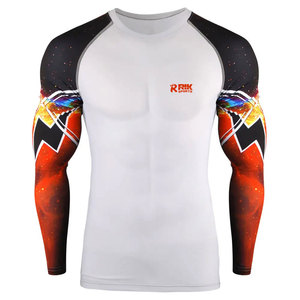 Sublimation Rash Guard High Quality Fabric Lightweight Comfortable Design Swimming And <b>Surf</b> Wear - Product Image 1
