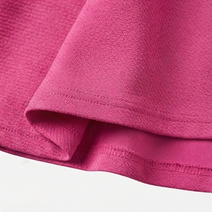 Jupe courte trapèze pour femme, couleur unie, en satin, taille élastique, tissu doux, à porter toute l'année - Product Image 6