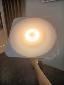Modern 34W LED floor lamp Push <b>dimmer</b> control floor lamp Color temperature adjustable floor lamp - Product Image 6
