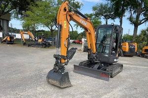 Miniexcavadora CASE CX37C con giro de cola cero, motor Yanmar y sistema hidráulico Kawasaki para construcción - Product Image 2