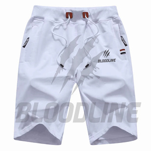 BLOODLINE INTERNATIONAL Short Bermuda décontracté pour homme en PU à motif uni avec taille mi-haute élastique et poches - Product Image 2