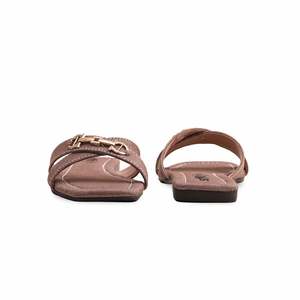 Pantoufles de sport décontractées marron CL1878 confortables et élégantes pour un usage quotidien - Product Image 2