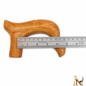Poignée en bois rustique poli écologique avec forme naturelle, poignée en bâton faite à la main pour la décoration de la maison - Product Image 5