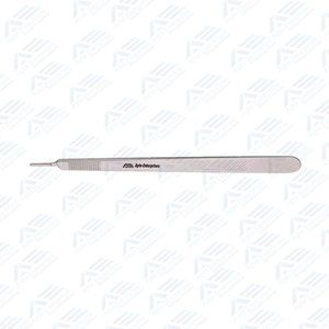 Cuchilla de bisturí quirúrgico con mango, fuente de alimentación manual, instrumento médico reutilizable y desechable, compatible con mango de bisturí quirúrgico - Product Image 6