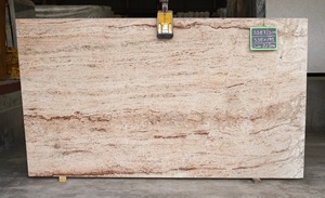 หินแกรนิตสีน้ำตาลอ่อนขัดเงาคุณภาพพรีเมียม ทันสมัย ทนทาน แผ่นใหญ่ สำหรับปูพื้นโรงแรมและวิลล่า - Product Image 5